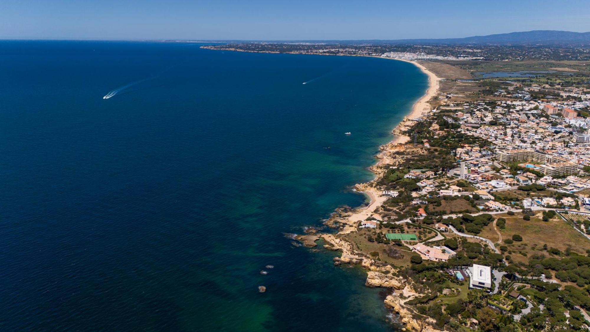 Apartamento No Condominio Baia Village Com Piscina Albufeira Kültér fotó