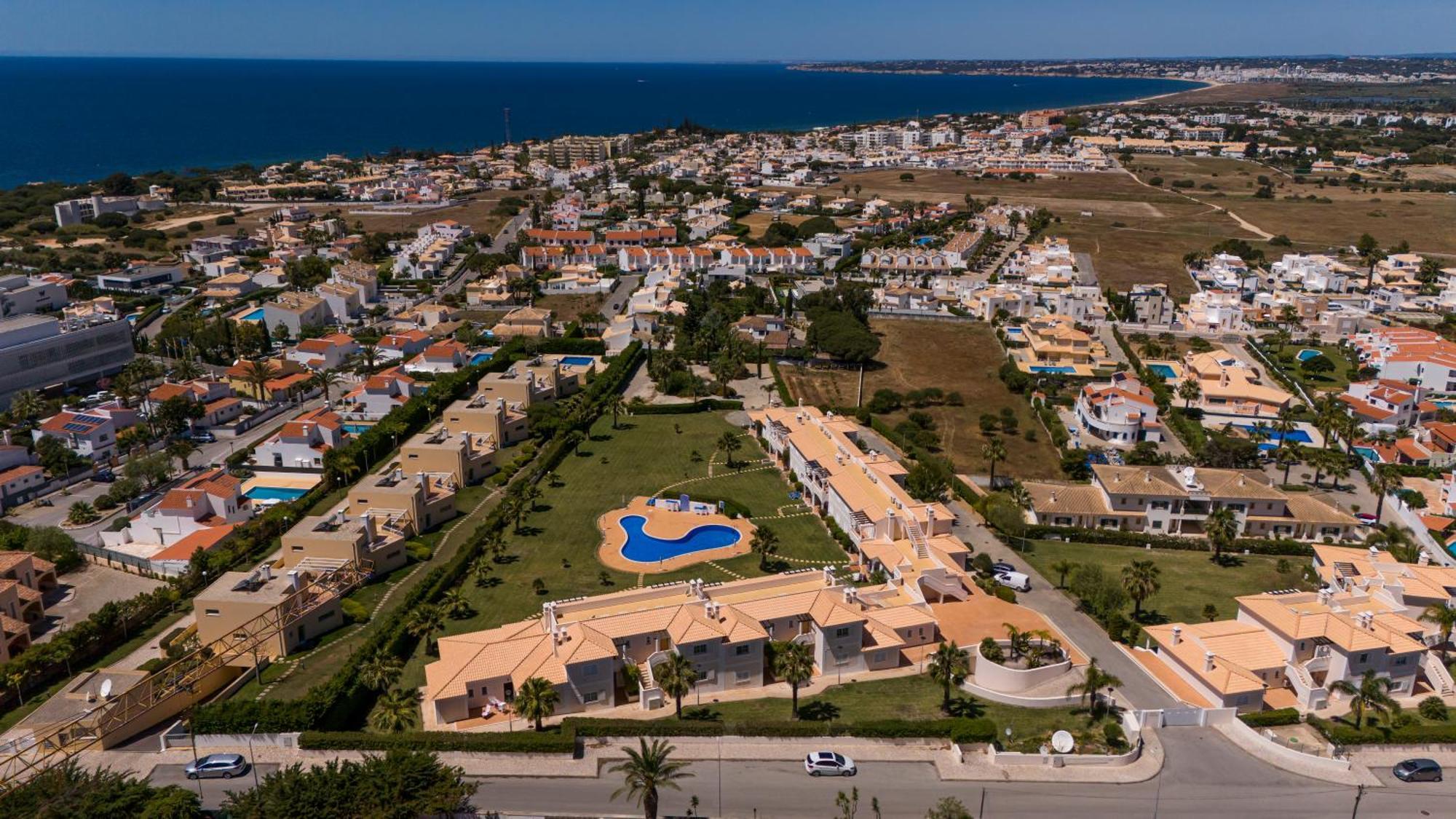 Apartamento No Condominio Baia Village Com Piscina Albufeira Kültér fotó