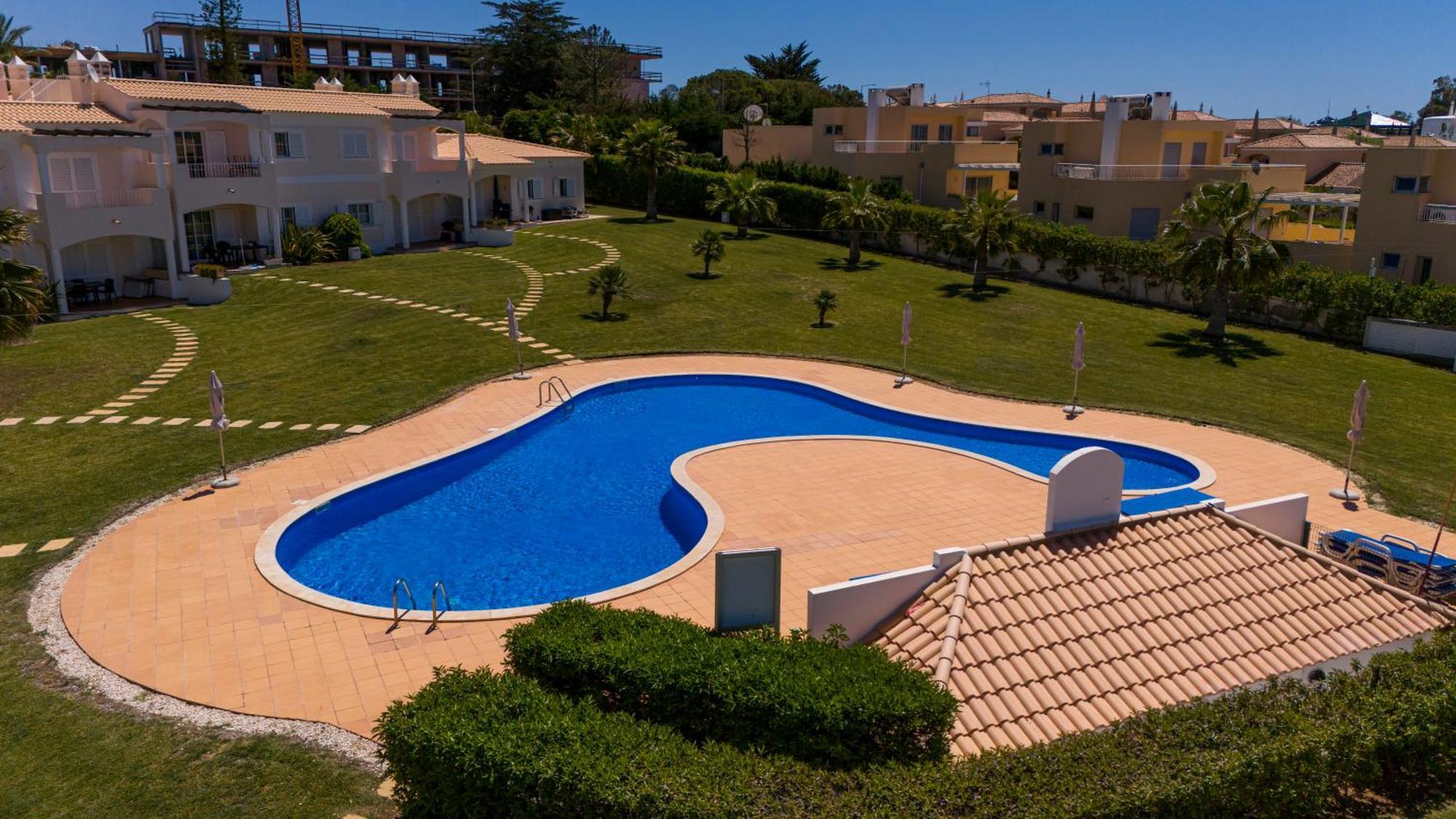 Apartamento No Condominio Baia Village Com Piscina Albufeira Kültér fotó