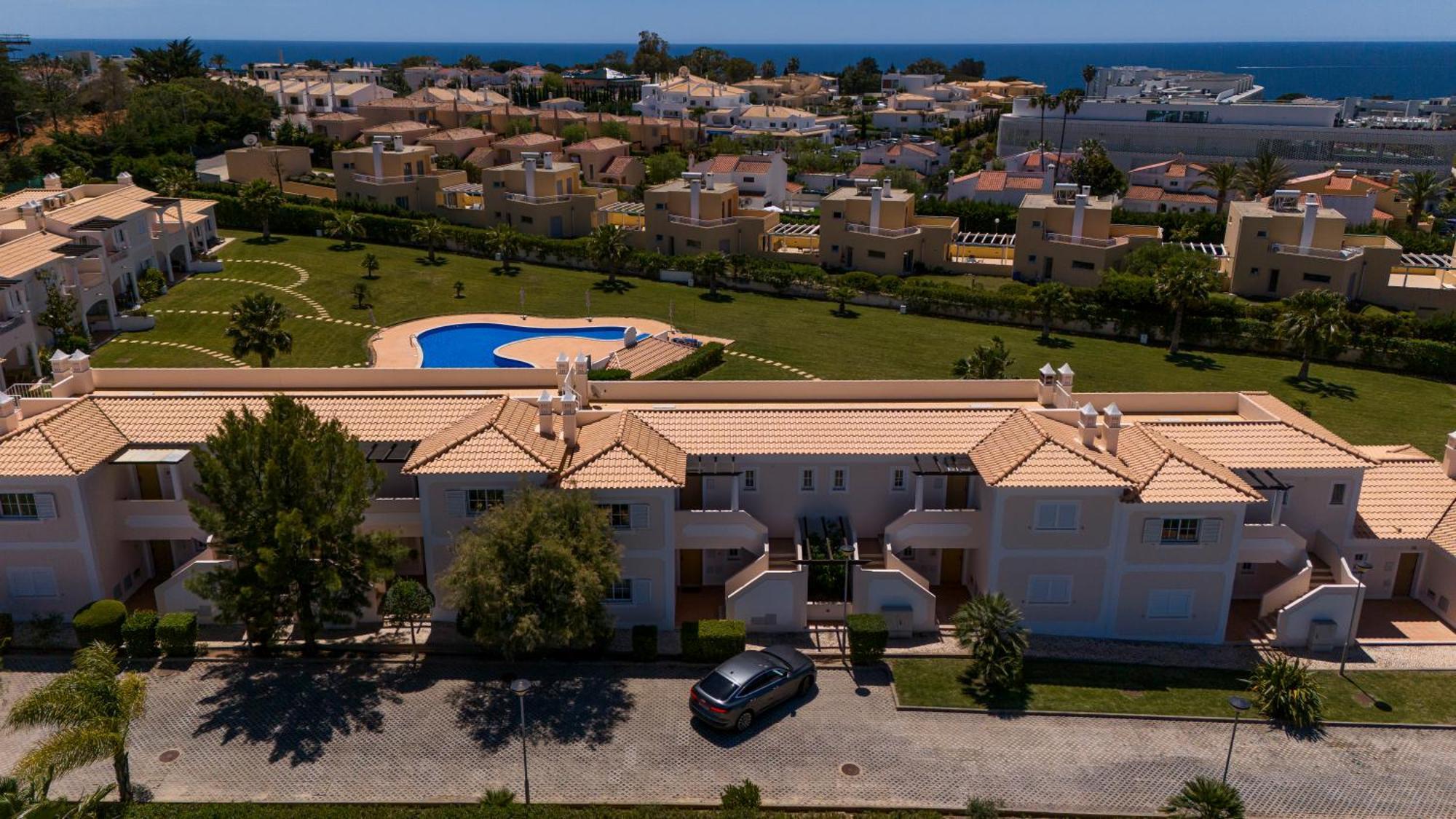 Apartamento No Condominio Baia Village Com Piscina Albufeira Kültér fotó